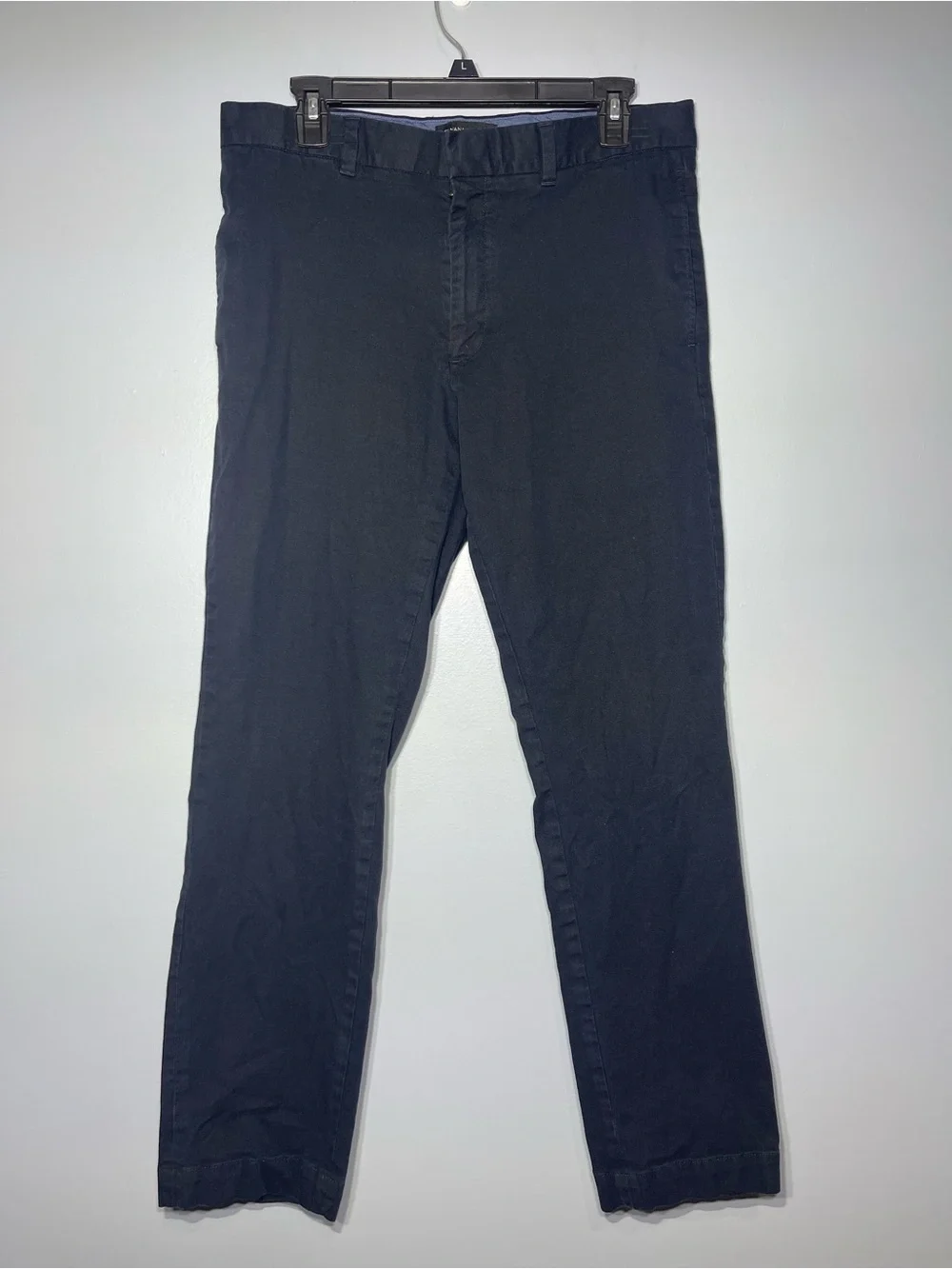Banana Republic Pants Men’s Sz 33x32 Aiden Pant Blue Stretch Brushed Modal Blend
